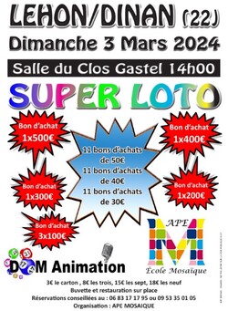 SUPER LOTO 2024 !!!