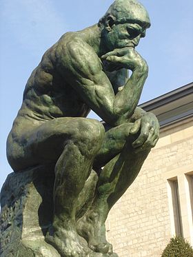 le penseur de Rodin - shadow64