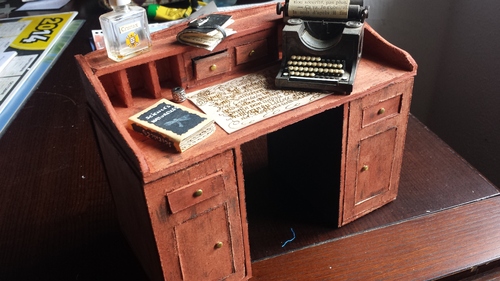 Le bureau steampunk de Marie-Sarah