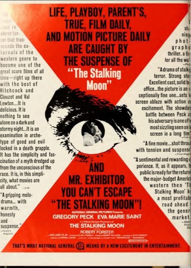 THE STALKING MOON box office USA 1968