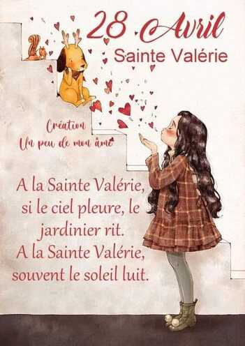 28.Avril..St Valérie.