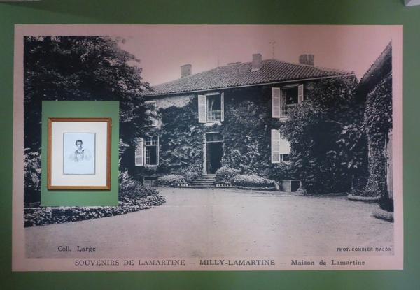 Alphonse de Lamartine est honoré magnifiquement au  Musée de Macon