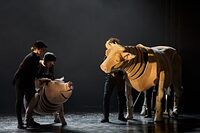 dance puppety animal farm theatre