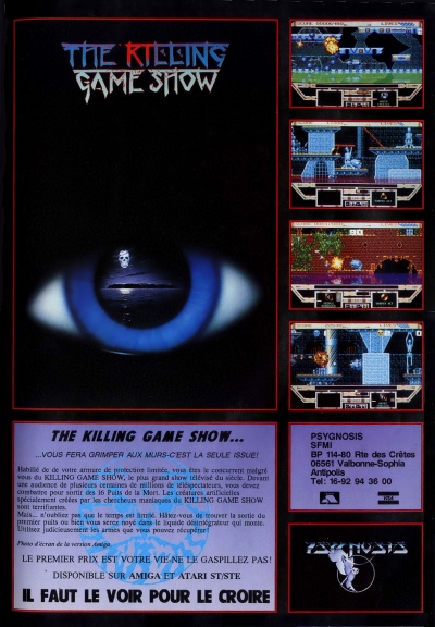 The Killing Game Show advertising <IMG: The Killing Game Show advertising>