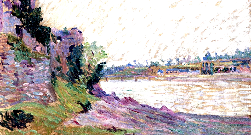 Signac 4 / 1885 , un été à St Briac