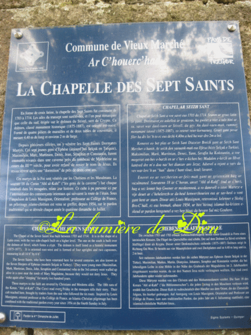 Vieux Marché Chapelle des sept saints