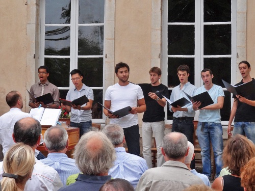 Un magnifique concert de "la Semaine Musicale de Saint Vorles" au château Marmont de Châtillon sur Seine...