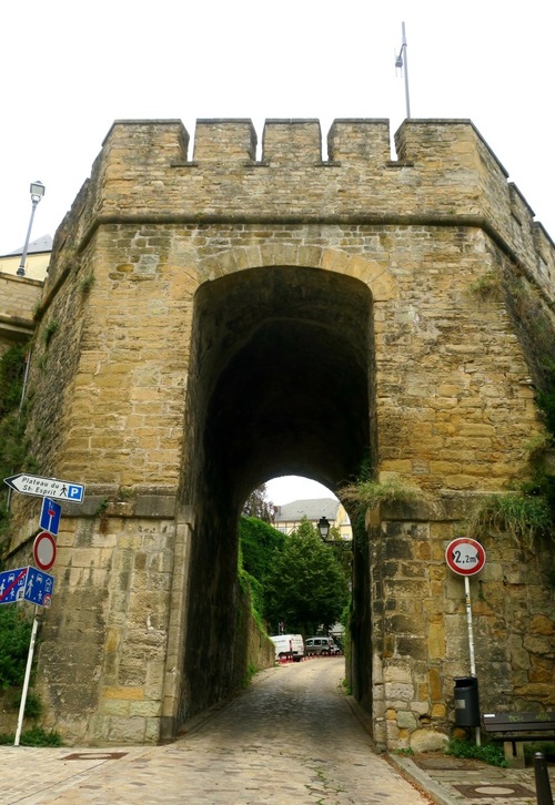 La Porte Espagnole à Luxembourg 