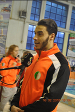 2018  Natation Sahnoune Oussama GSP MCA  Champion d'Algérie hivernal