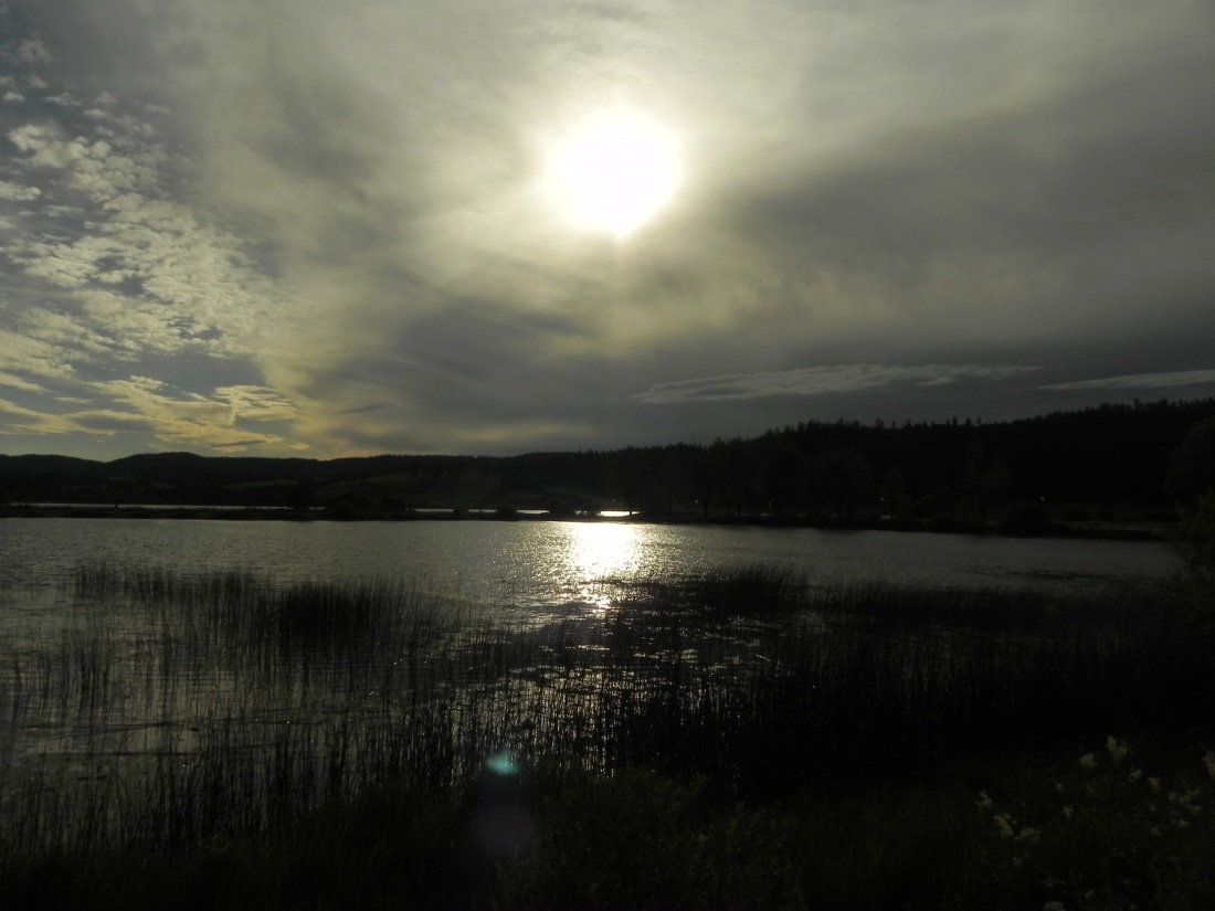 Mes couchers de soleil au lac de Remoray