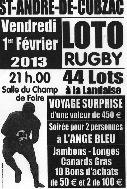 LOTO DU RCC