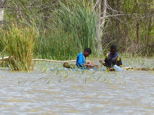 les pêcheurs du lac Shamo