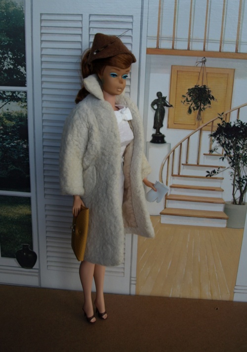 Barbie vintage : Peachy Fleecy coat 