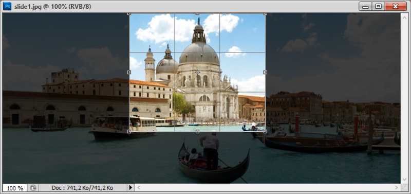 Réglage de la taille de l'image cours 1