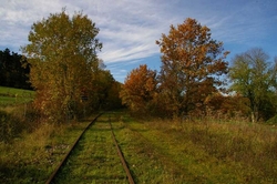 L'ancienne voie ferrée