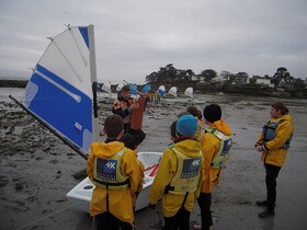 Deuxième séance de voile