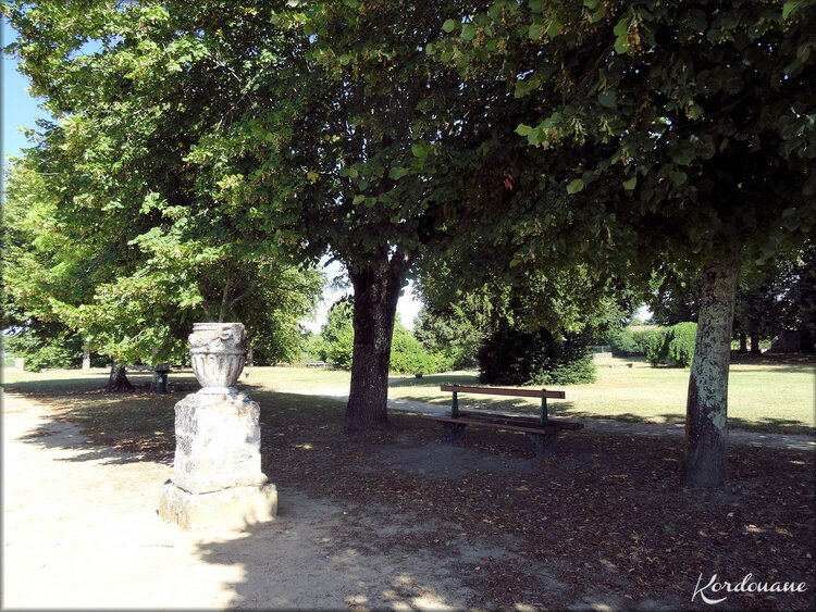 Parc du château Citadelle de Bourg sur Gironde