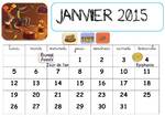 CALENDRIERS 2014 - 2015