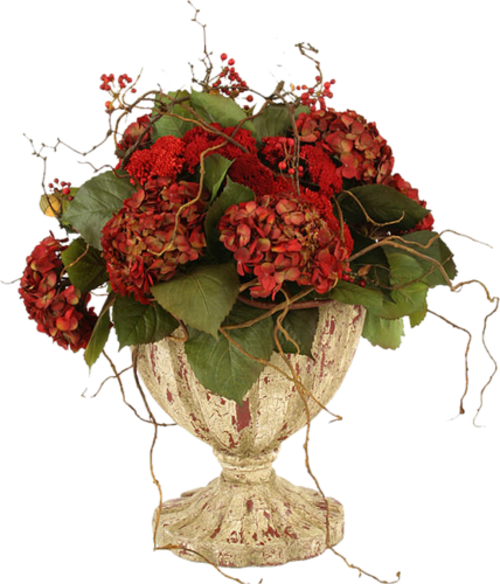 Fleurs d'automne dans vase