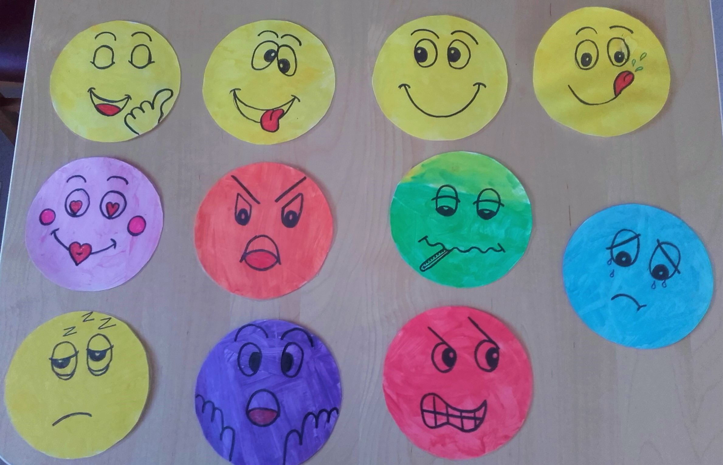 Fabriquer Un Tableau Des Emotions Fabrication d'un tableau des émotions - Les bambins gribouillent