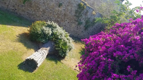 La lumière de l'après-midi à Rhodes