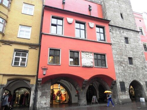Autour du Petit Toit d'Or à Innsbruck (Autriche)