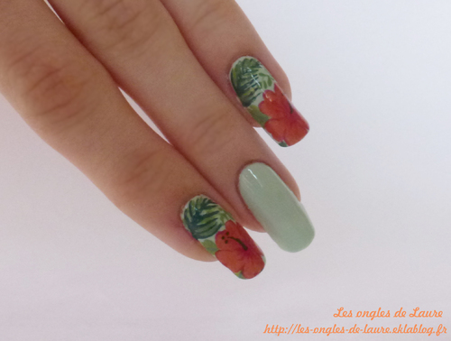 Nail Art tropical