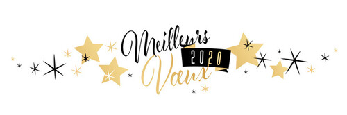 Meilleurs voeux 2020 !