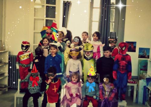 Mardi Gras à l'école
