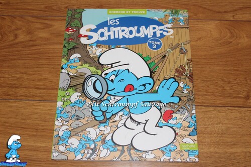 Collection de livres "Cherche et trouve : Les Schtroumpfs"