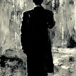 Rain Day by Emerico Imre Toth v°B&W