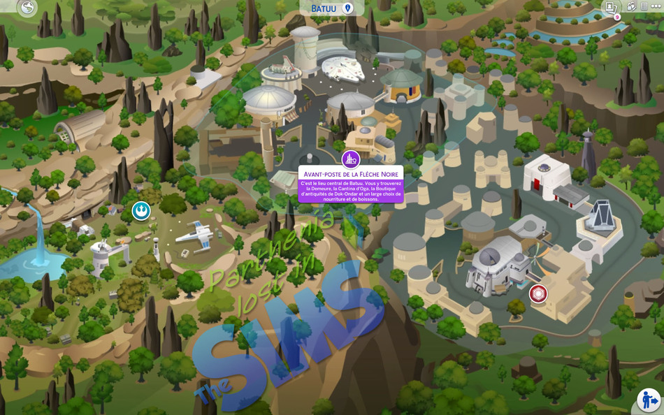 Sims 4 Voyage sur Batuu : Batuu