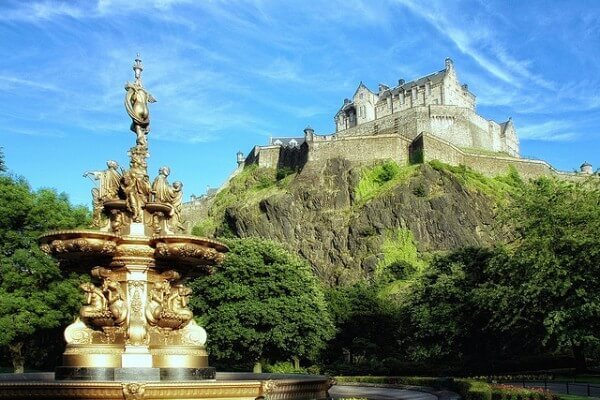 Château d'Édimbourg, Ecosse