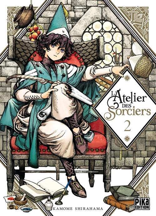 L'atelier des sorciers - Tome 02 - Kamome Shirahama