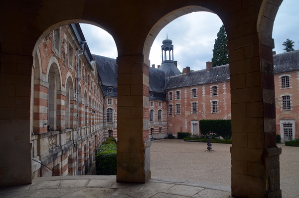 Visite du château de Saint-Fargeau