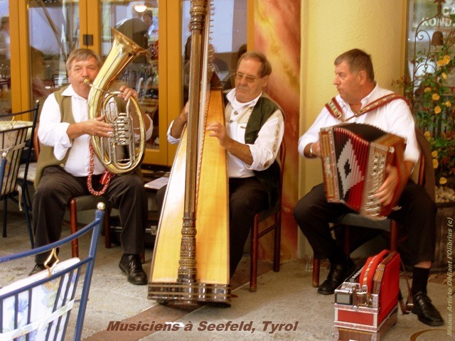 Musiciens à Seefeld Tyrol Copyright MA