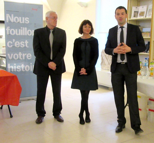 Une convention a été signée entre l'INRAP et le Musée du Pays Châtillonnais-Trésor de Vix