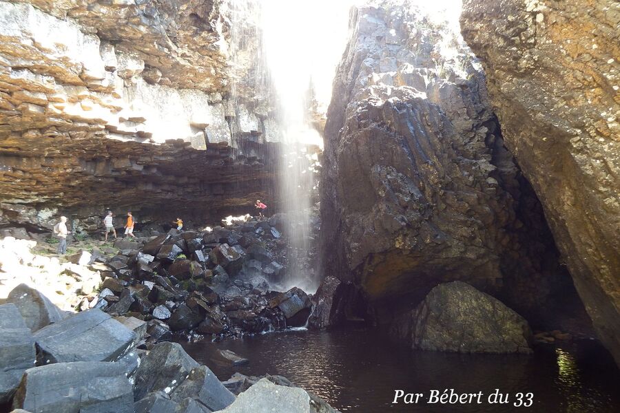 L'Aubrac - la cascade du Déroc