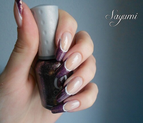 Nail Art French duochrome