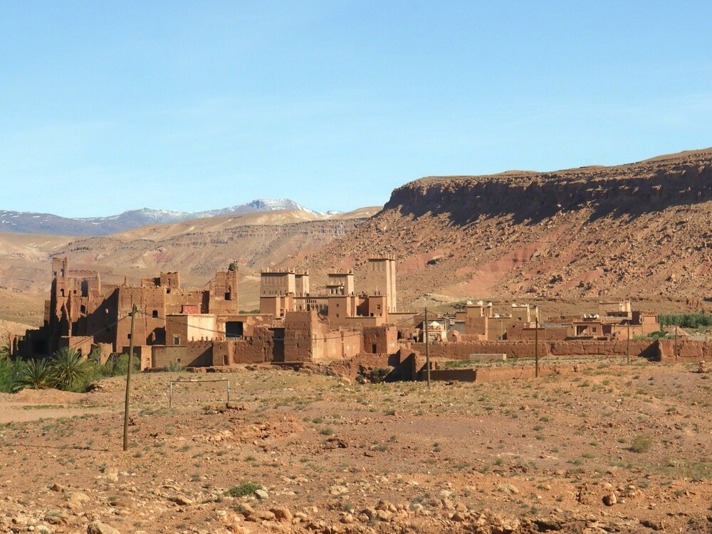 Quelques villages entre Ait Ben Haddou et Télouet 