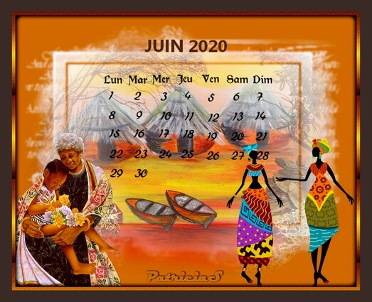 calendrier thème Afrique 