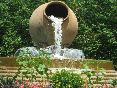 La fontaine de Combo les Bains