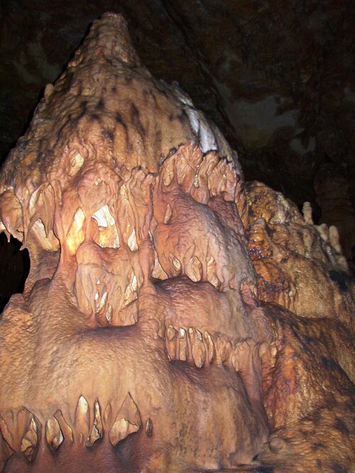  Grotte des Carbonnières (Lacave Lot Dept 46) France. Histoire contée par le découvreur de la grotte et inventeur du nom de cette grotte SERGE BARLAN Cave of Carbonnières (Lacave Lot Dept 46) Fran