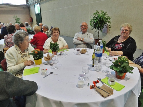 Le repas offert aux Séniors de la ville de Châtillon sur Seine...