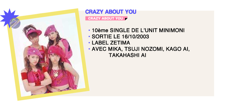 CRAZY ABOUT YOU