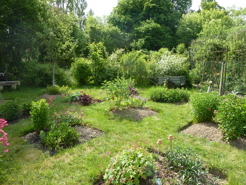 Le jardin d'Octave à La Ferté Loupière