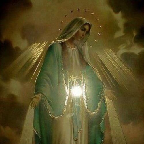 Vierge Marie l'Ascension