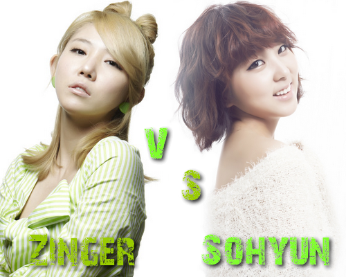 Zinger (Secret) vs SoHyun (4minute) - Round 31