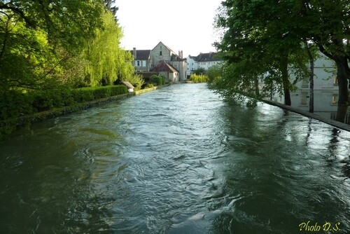 Que d'eau, que d'eau à Châtillon sur Seine en mai 2013...