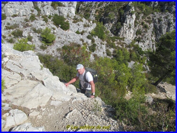 Calanques, les falaises du Devenson